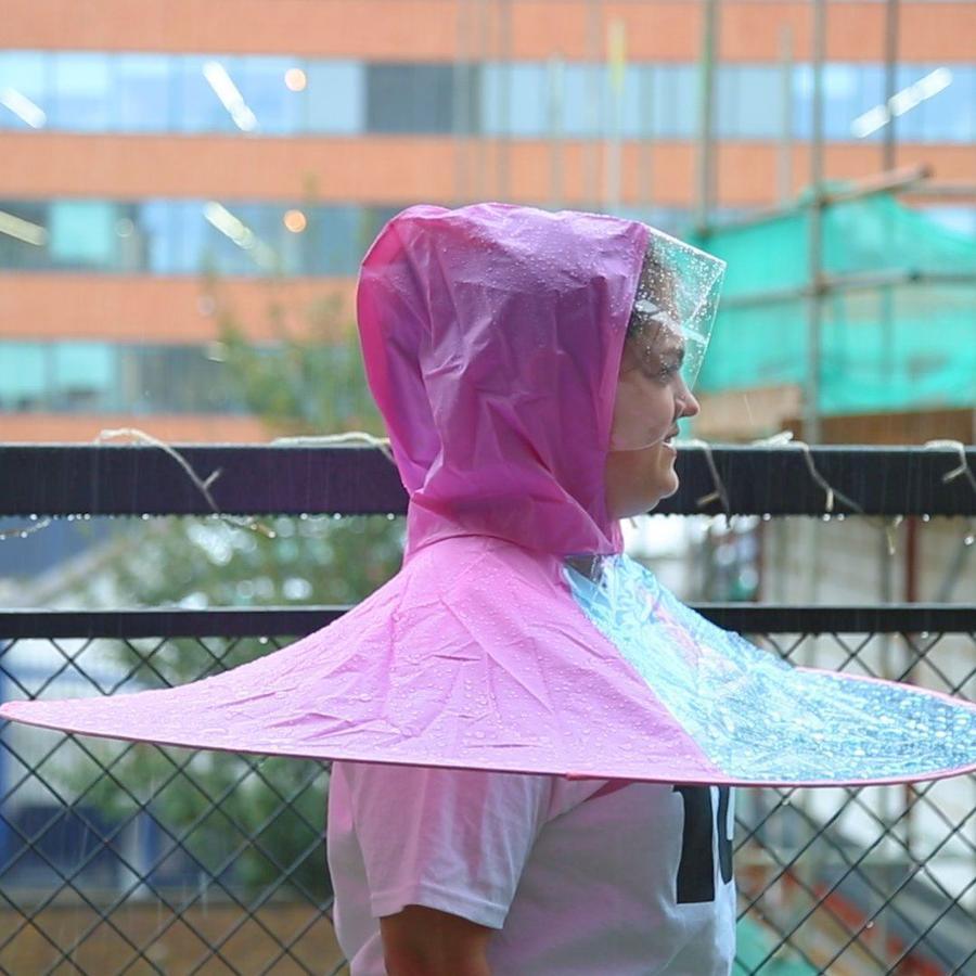 Hands Free Umbrella Hat - Vibeknects