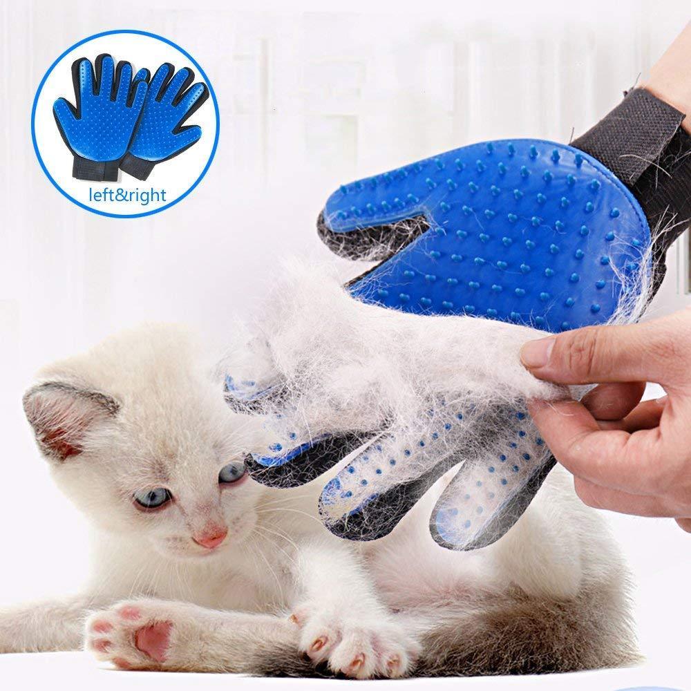 Pet Grooming Gloves - Vibeknects