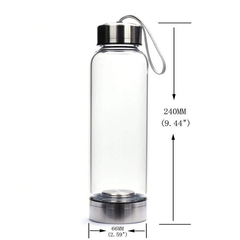 Healing Crystal Water Bottle - Vibeknects