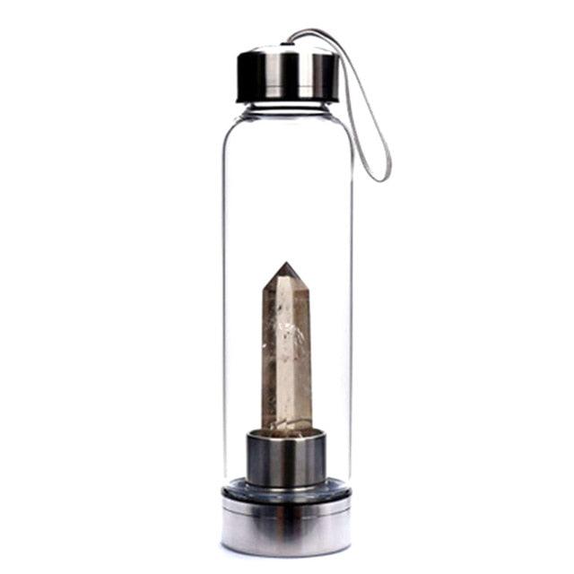 Healing Crystal Water Bottle - Vibeknects